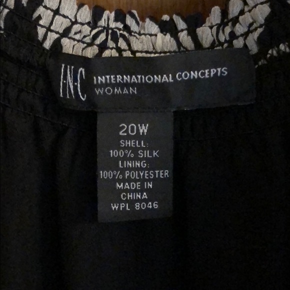 INC Floral Print Blouse - Picture 4 of 4